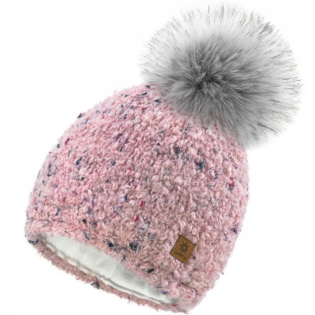 

Zimowa Przytulna Ciepła Czapka Pompon Woolk Panti