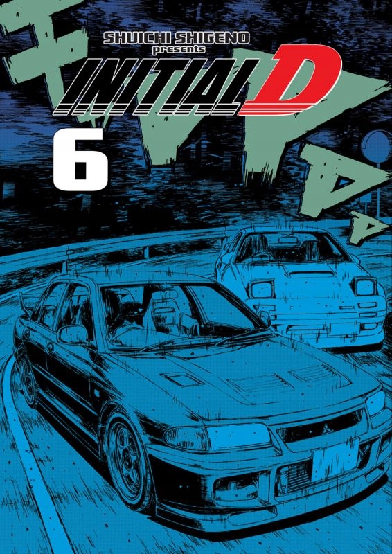 INITIAL D #6 - MANGA - NOWY