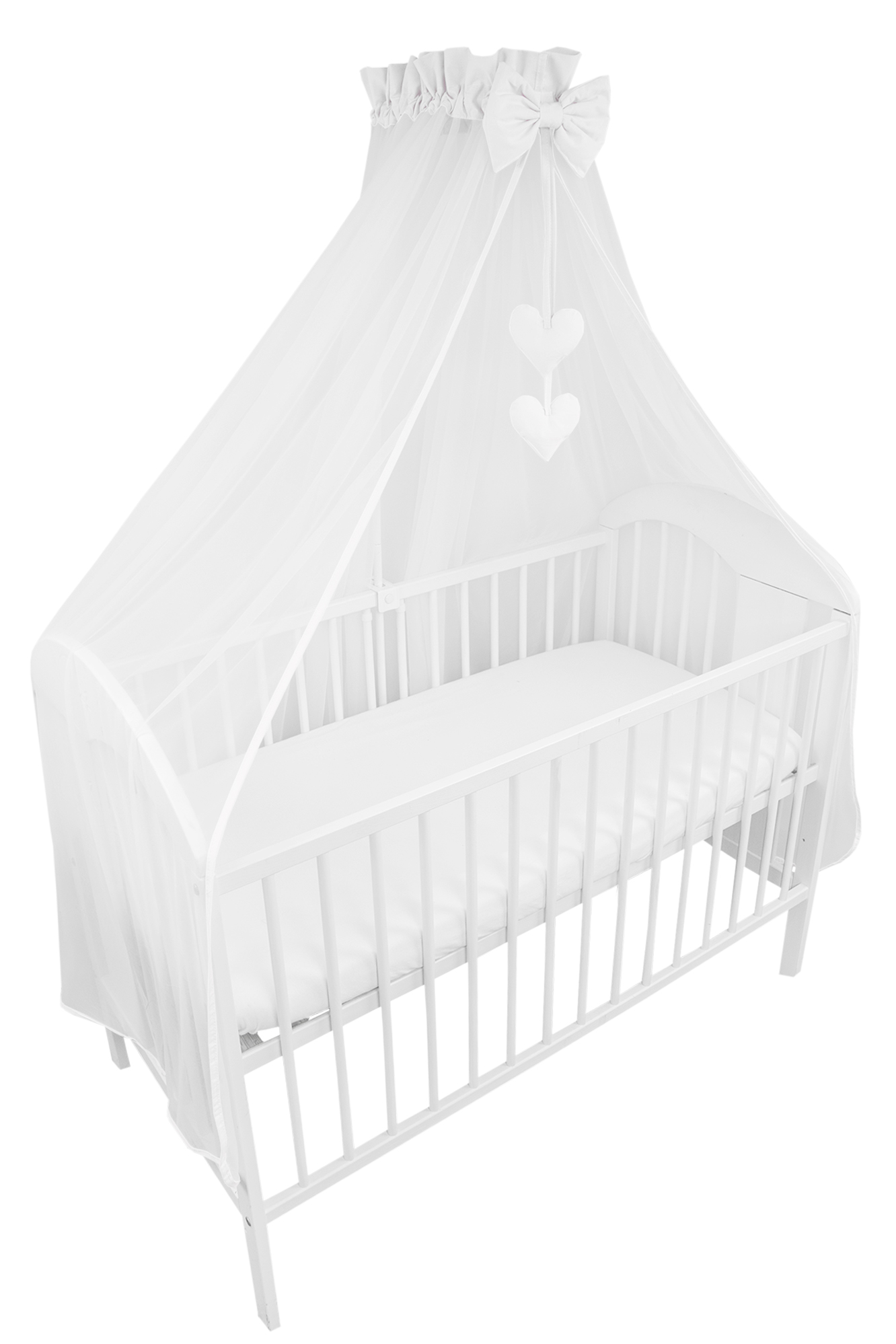 Baldachim z tiulu UNIWERSALNY DO ŁÓŻECZKA