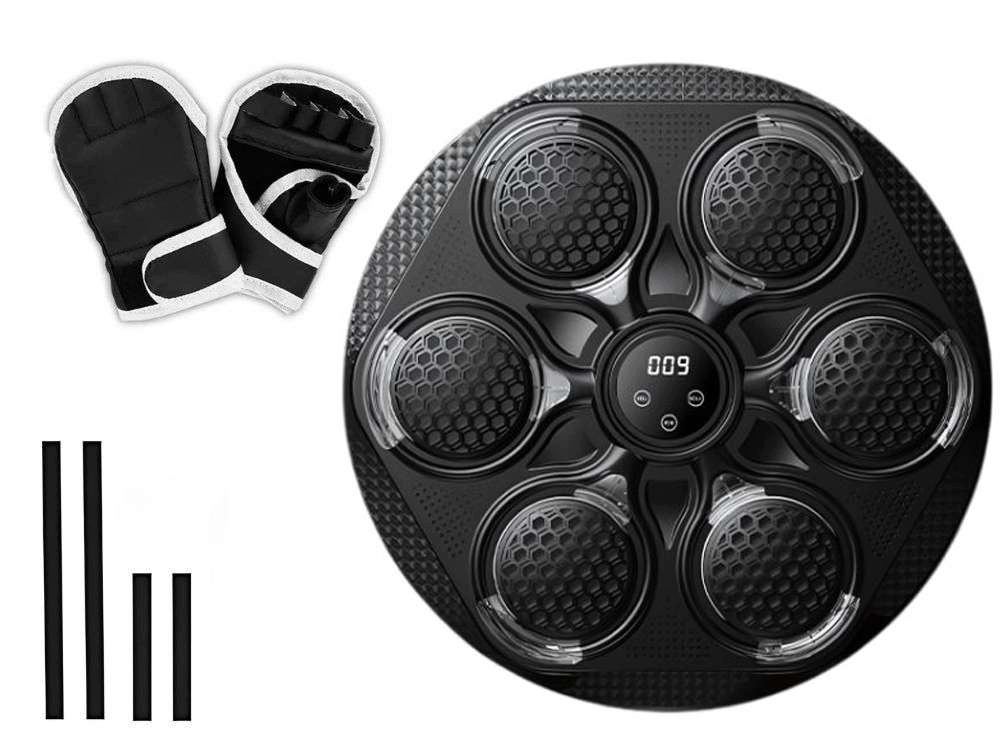 Elektronický boxerský štít Led Bluetooth Trenér Mma Usb Rukavice 43 cm