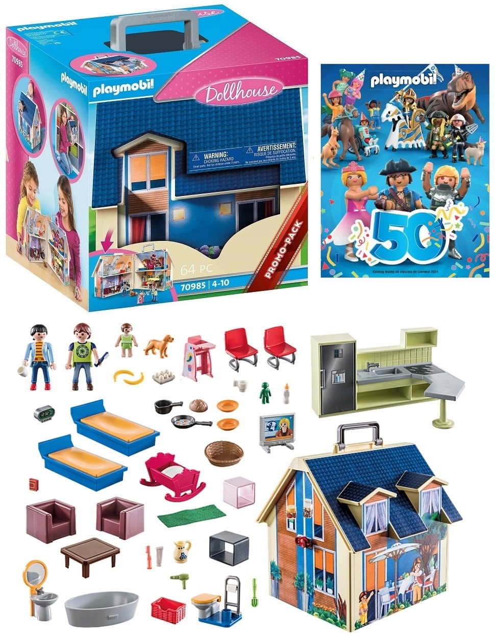 Playmobil 70985 Nowy Przenośny Domek W Walizce