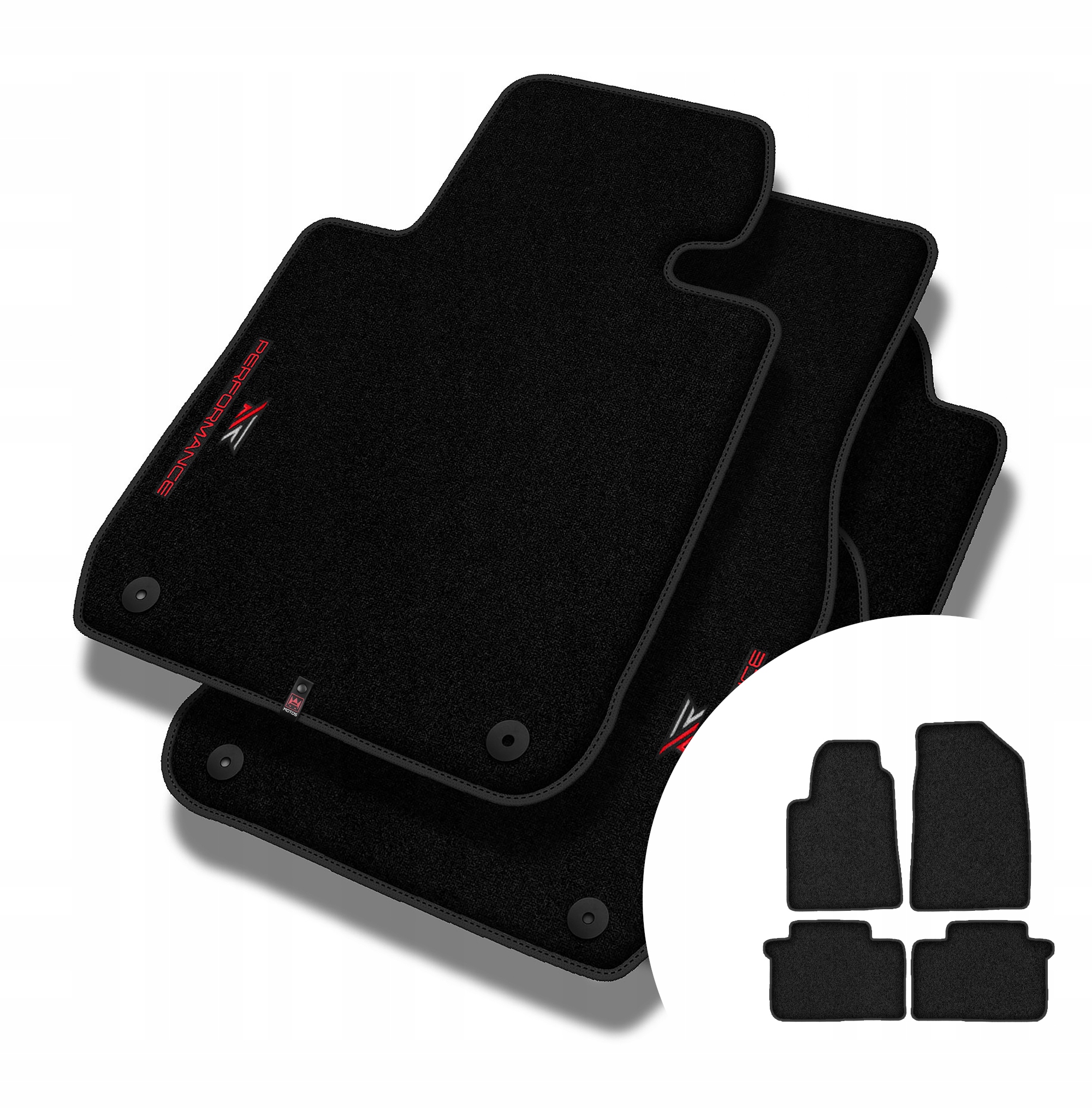 Velúrové koberčeky Performance Premium pre Citroen C6 I 2005-2012