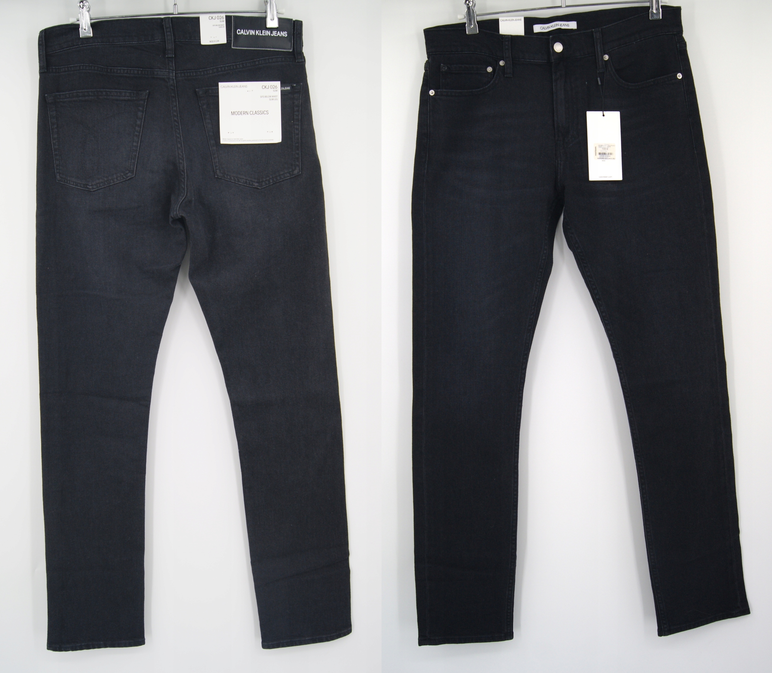 Spodnie Calvin Klein Slim Ckj 026 W 33 L 34