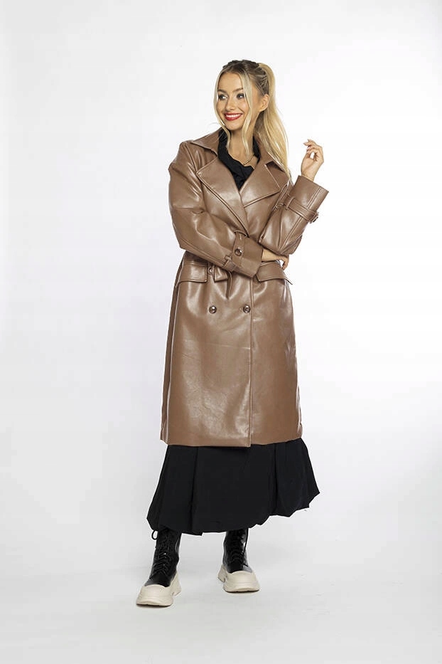 Kabát Z Ekokůže AG6-30 Camel XL (42)