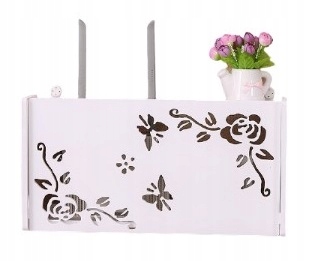

dekoracja półka na Router WiFi Motyl