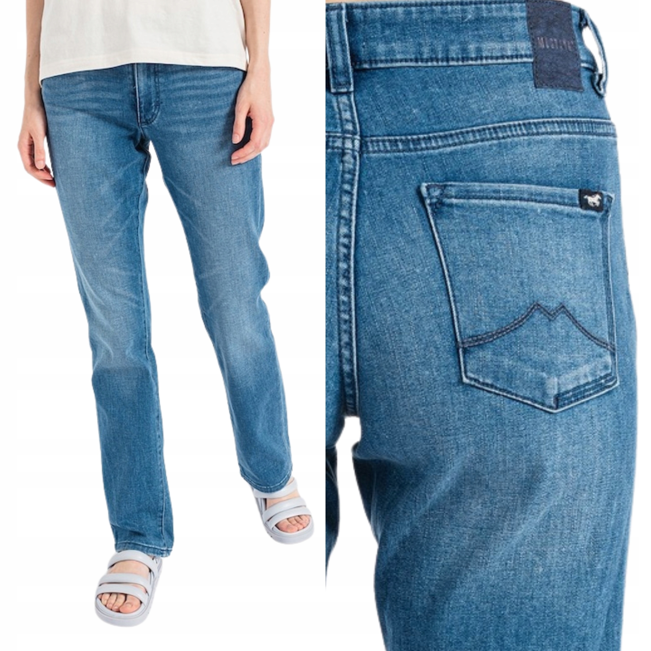 Mustang džíny Regular blue jeans Crosby Relaxed Straight W28 L32