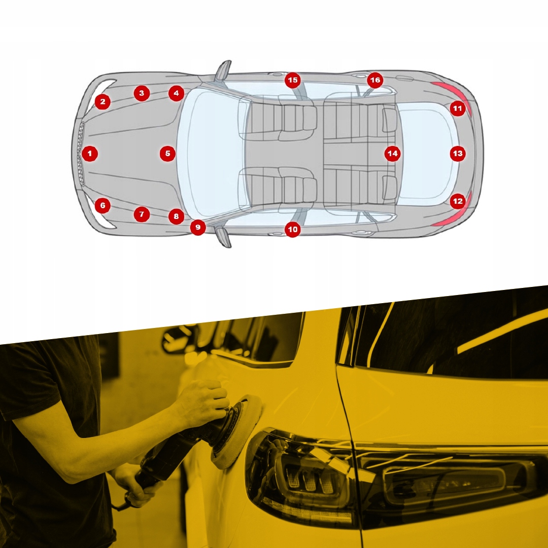 LAKIER ZAPRAWKA BEZBARWNY SAMOCHODOWY BUTELECZKI BMW 354 TITANSILBER Rodzaj zaprawki