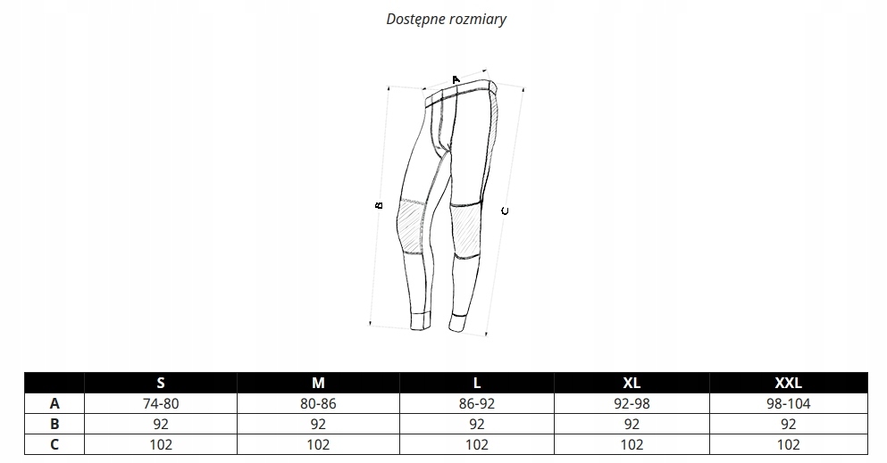 Bielizna męska MERINO termiczna ciepła komplet M Rozmiar M