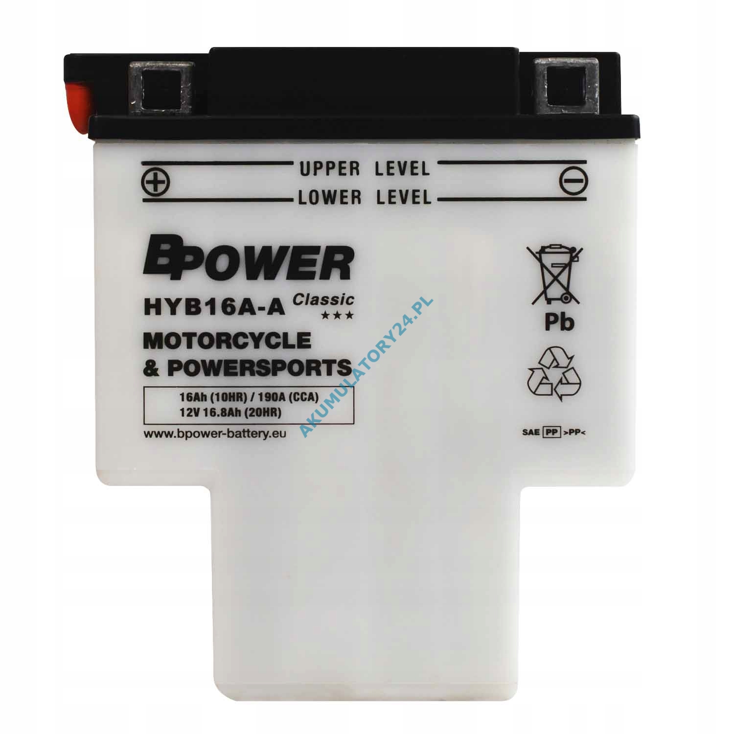 BPower Classic HYB16A-A 12V 16Ah 190A