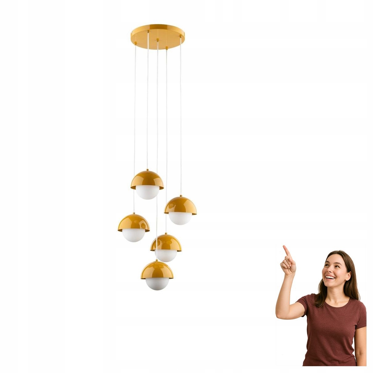 Závesná lampa Bono Ochra 10268 Tk Lighting