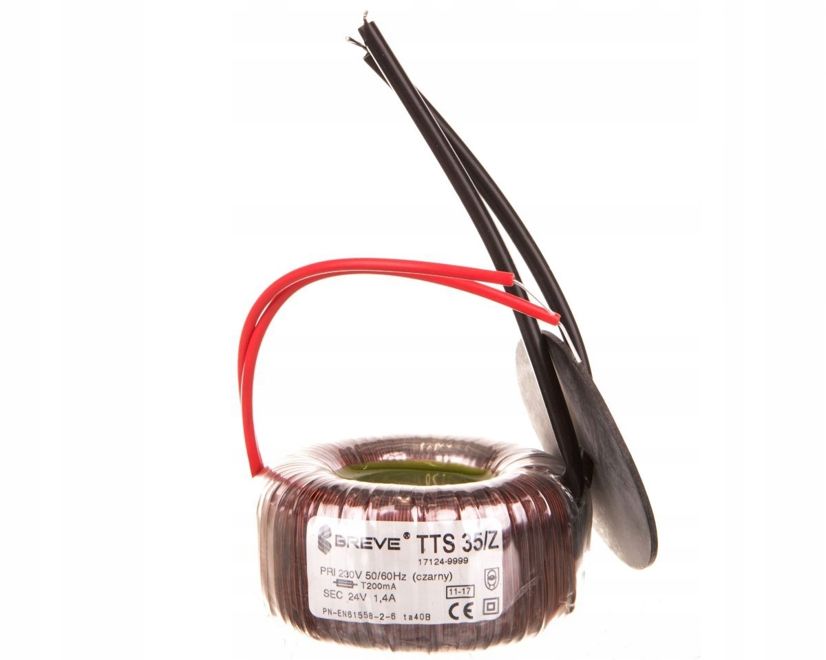 Transformator toroidalny TTS 35/Z 230/24V 35VA