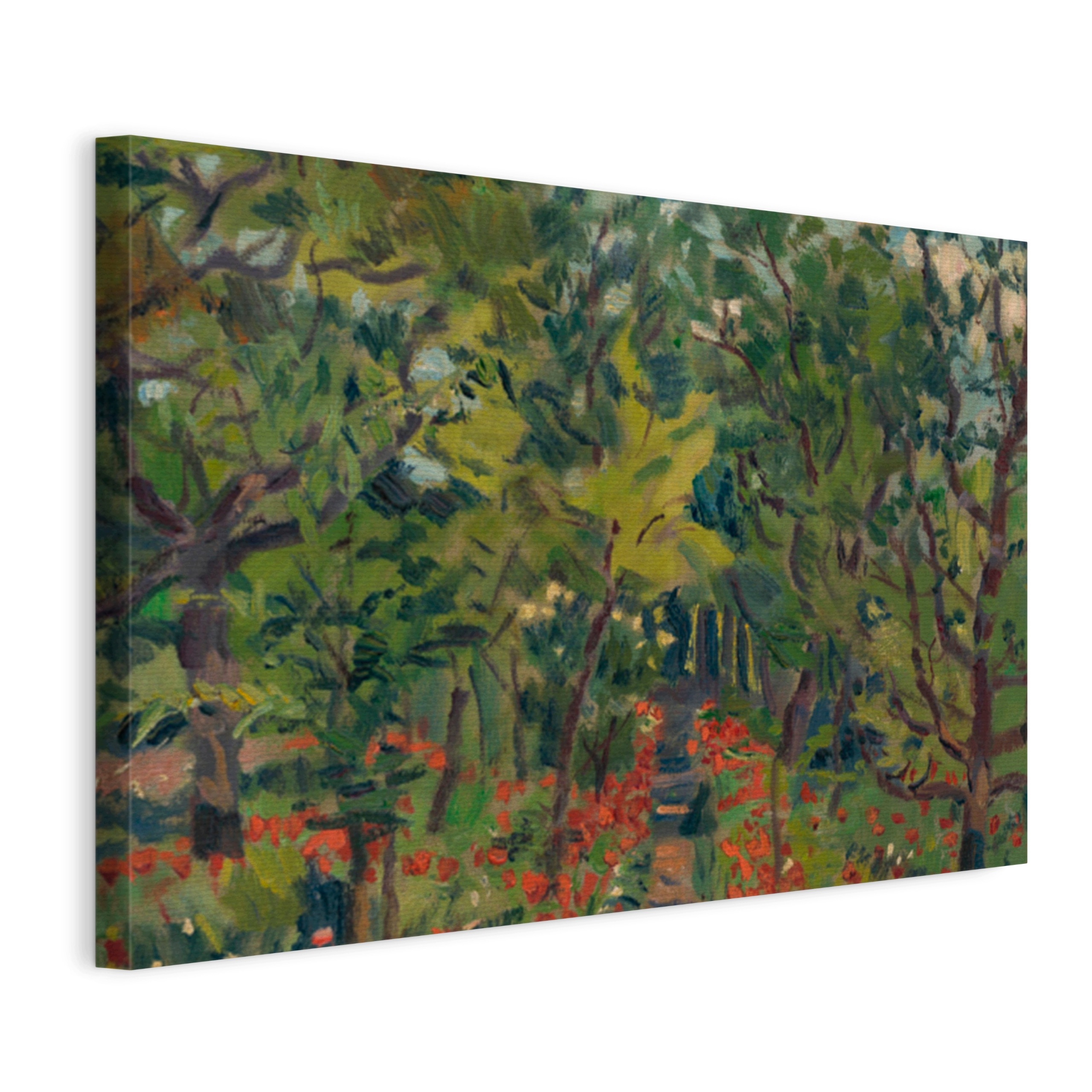 Obraz Na Plátně Gustáv Mallý Procházka V Parku Petržalka (1935-1940) 120x80