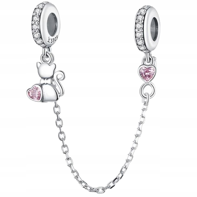 

Charms Łańcuszek Zabezpieczenie S925 koralik 925