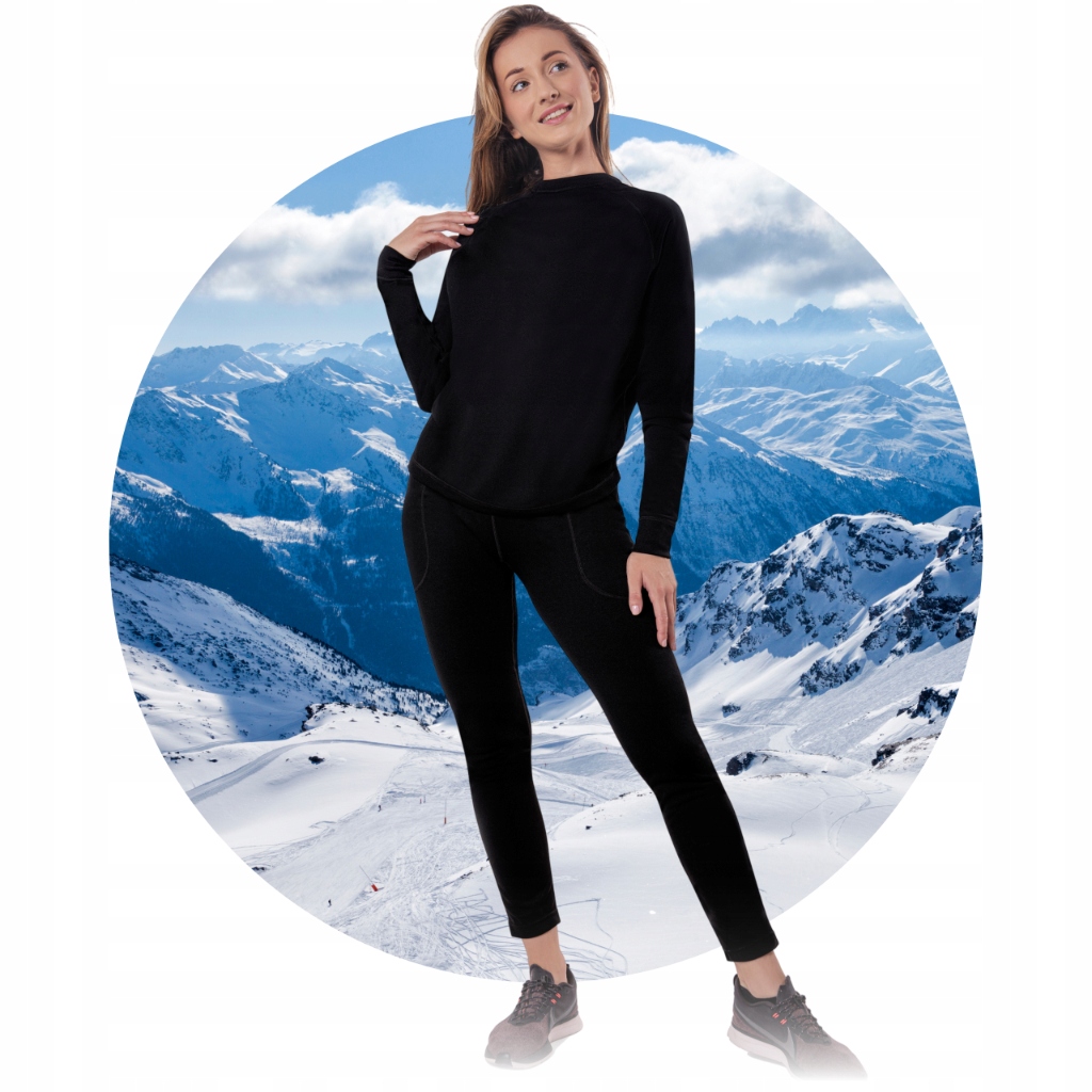 ODZIEŻ TERMICZNA MĘSKA XL KOMPLET DAMSKI ODDYCHAJĄCY CIEPŁY Z MESZKIEM DRY Marka Inna marka