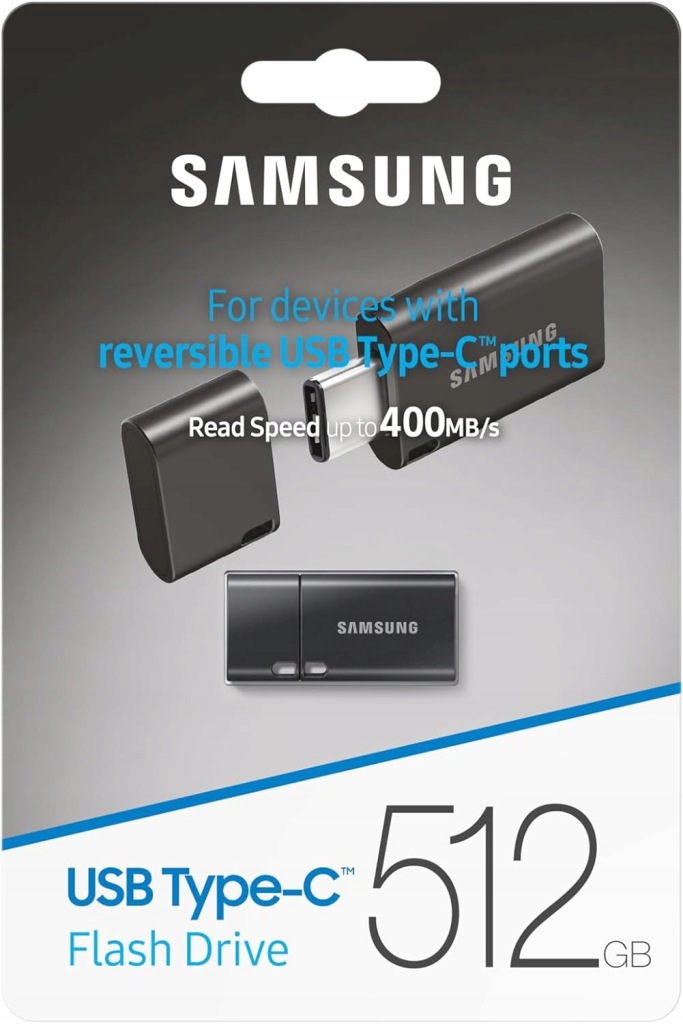 Pendrive Samsung MUF-512DA 512 GB USB 3.1 typ C szary