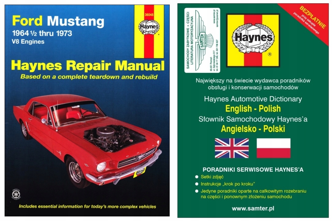 Ford Mustang V8 1964-1973 руководство по ремонту Haynes