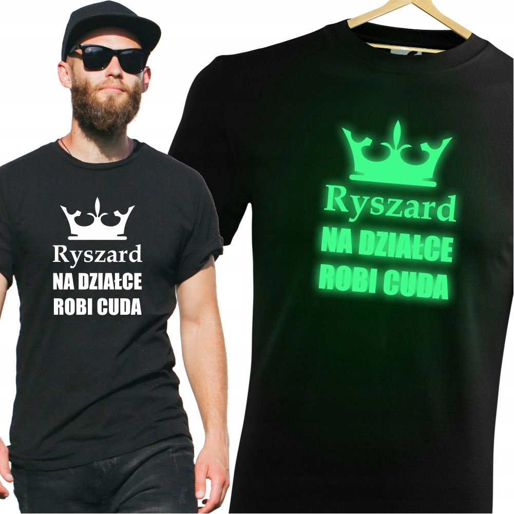 

Męska Koszulka Fluorescencyjna Na Działkę