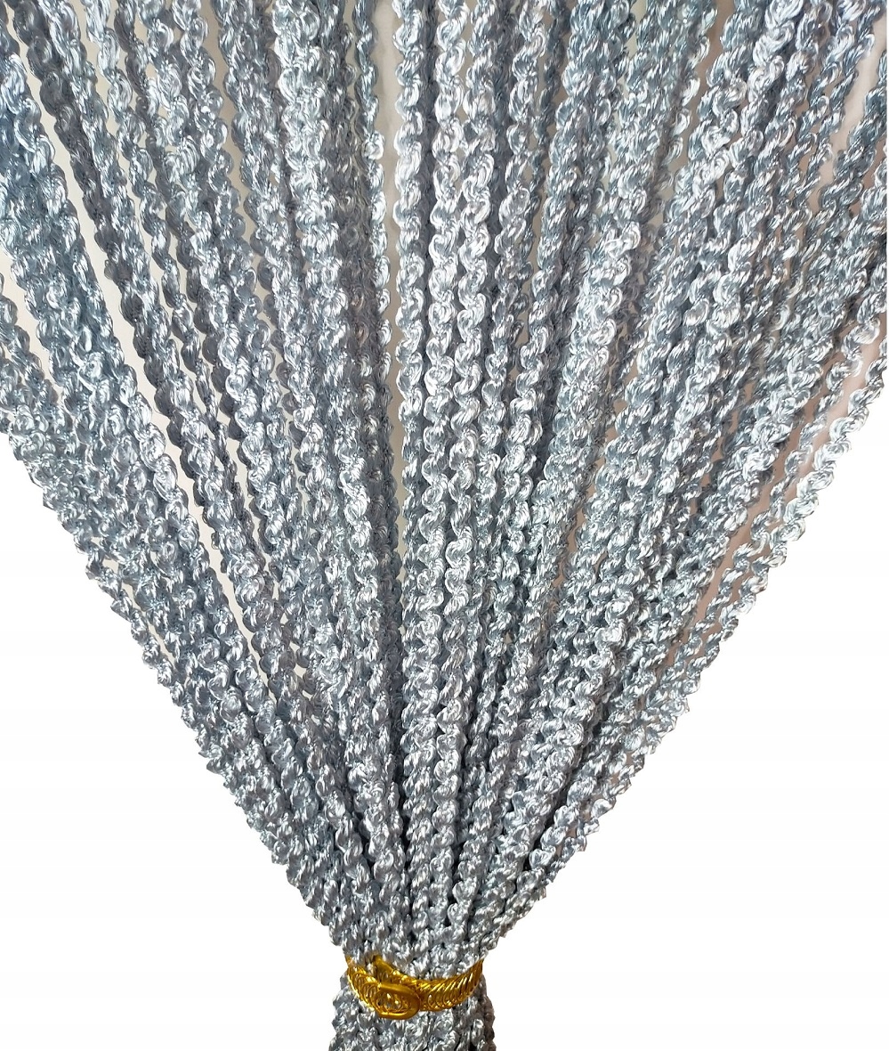 

Firana sznurki 250 x 300 makarony Spiralki Loki