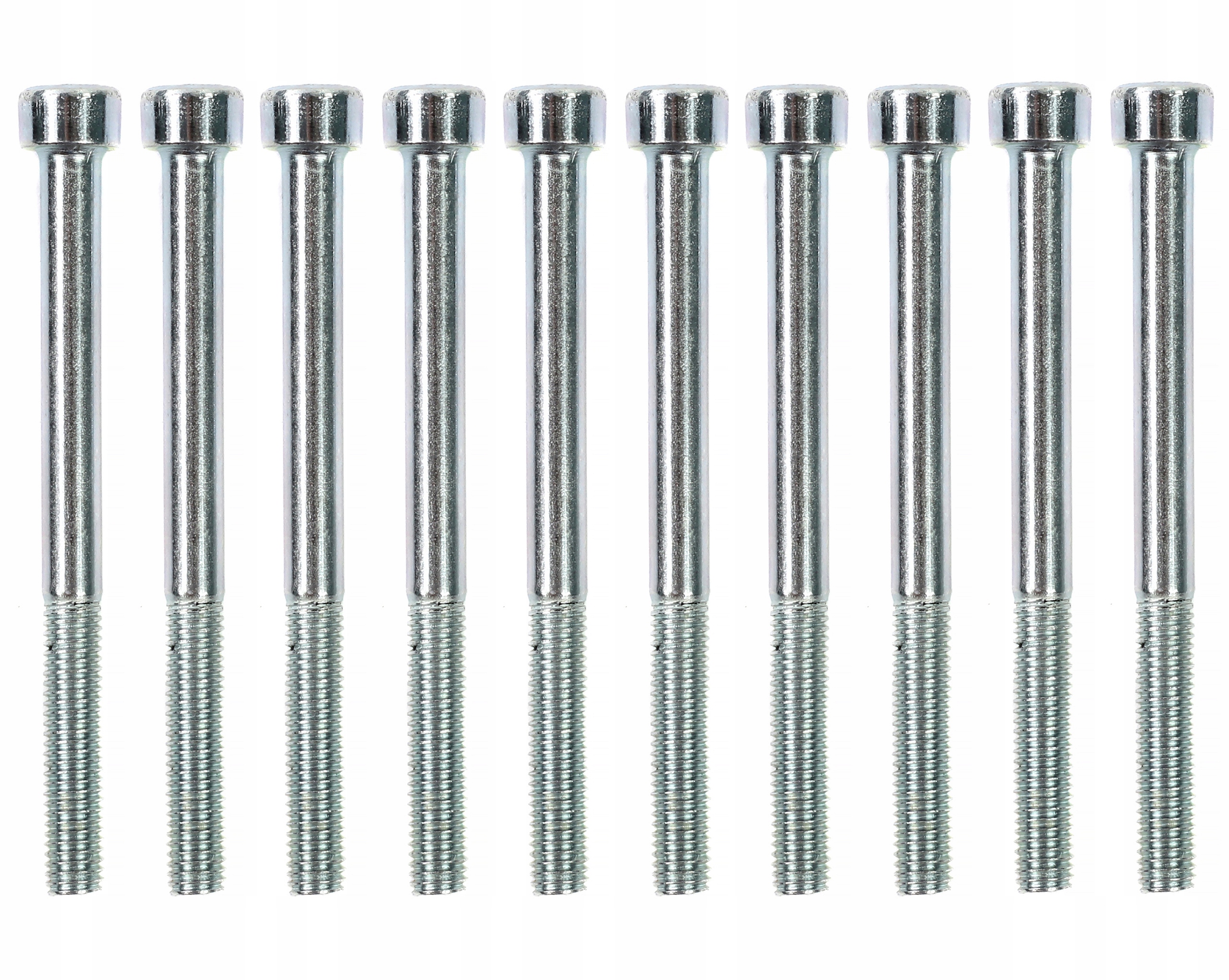 ŚRUBA ZAWLECZKA KLIN DO KOTŁA PIECA Z PODAJNIKIEM M5x50 8.8. - 10 SZTUK