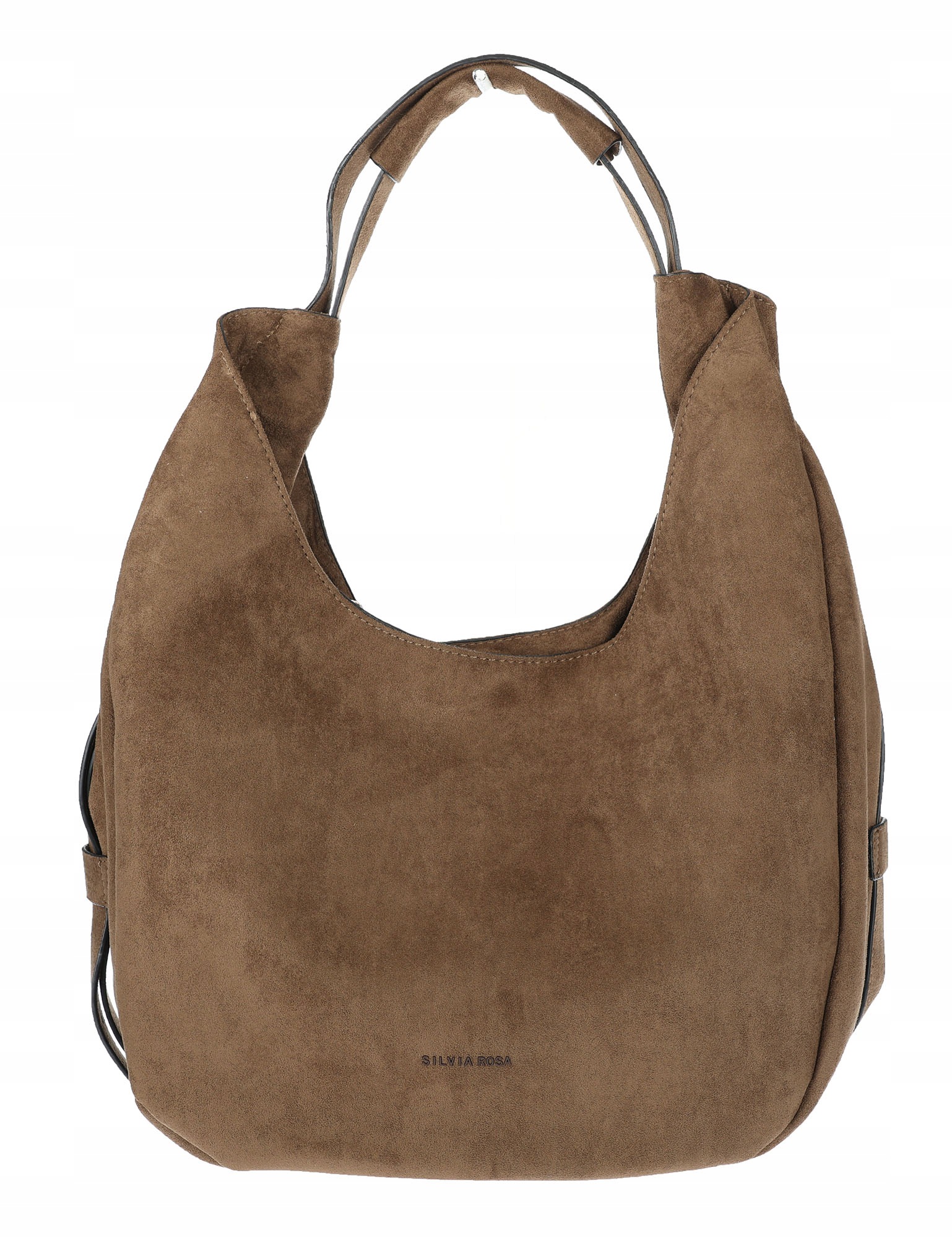 Dámská semišová kabelka shopper přes rameno kabelka přes rameno taška SR69S Khaki