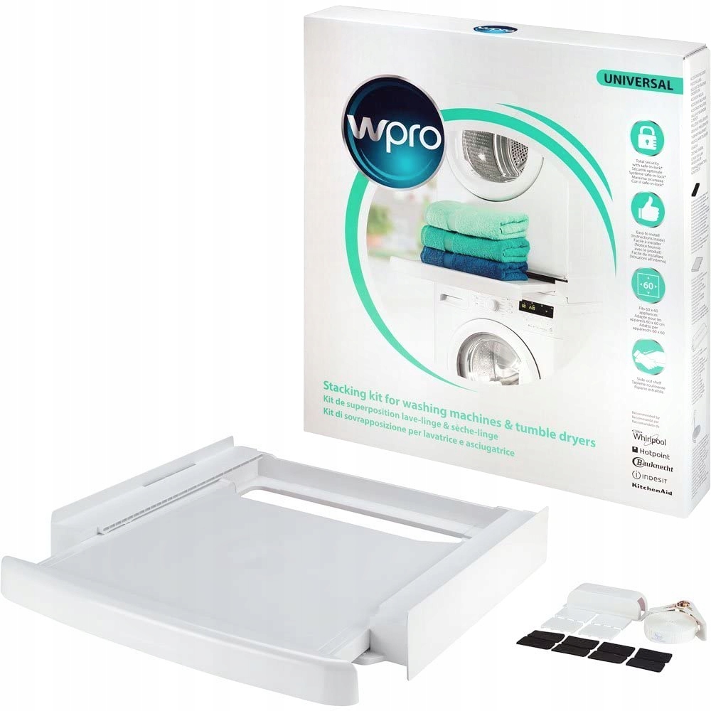 Łącznik uniwersalny Wpro SKS101 z wysuwaną półką 60x60 cm