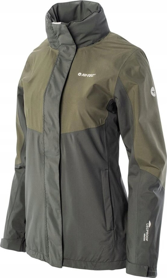 Dámská Přechodová Bunda Membrána 8000 mm Hi-tec Lady Temuco Zelená vel. S