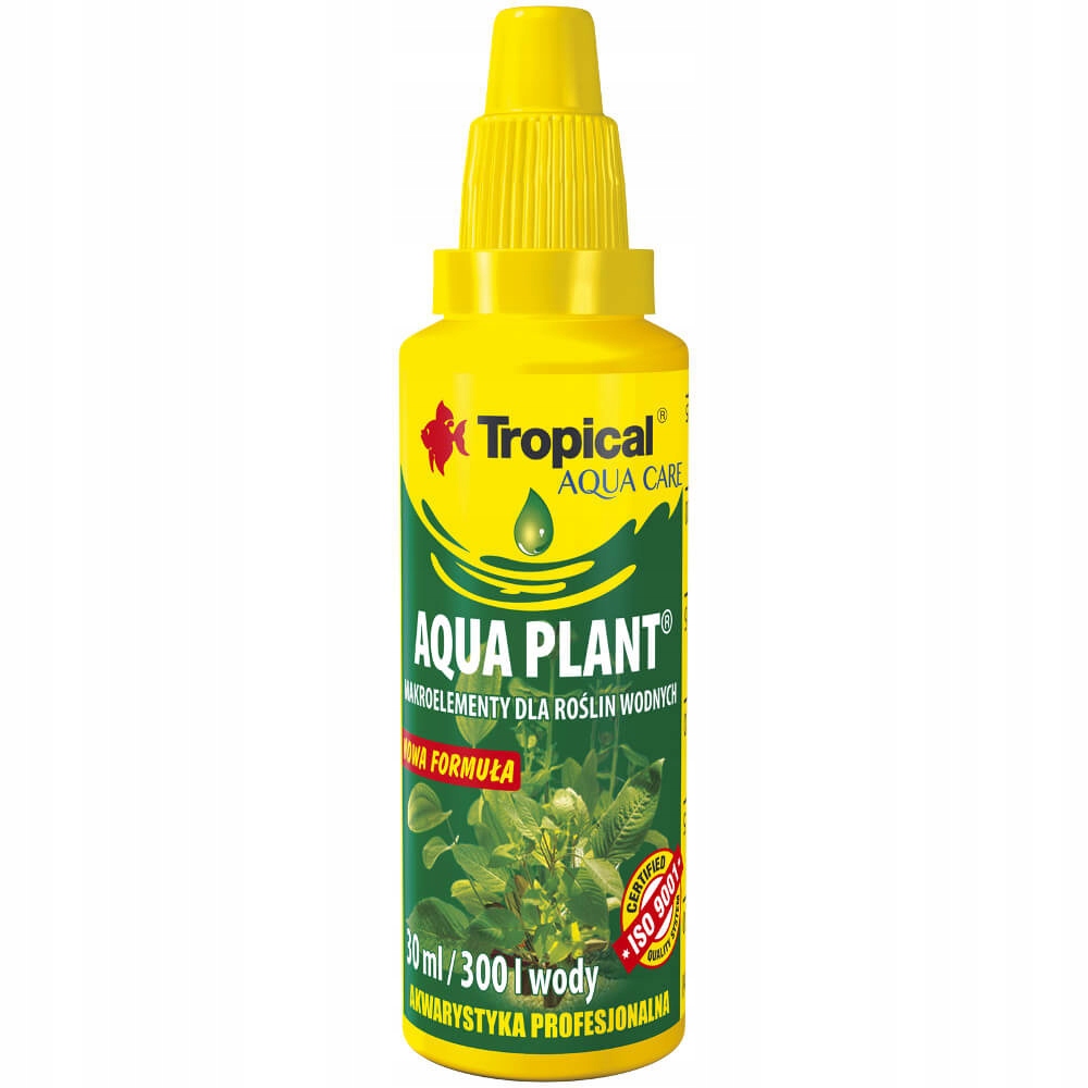 Tropical AQUA PLANT 30ml NAWÓZ ODŻYWKA DLA ROŚLIN 7162150840 Allegro.pl
