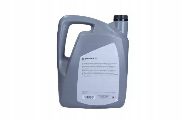 OE VAG FILTR+OLEJ 0W30 7L AUDI A8 D3 3.0 TDI Specyfikacja jakościowa ACEA C3