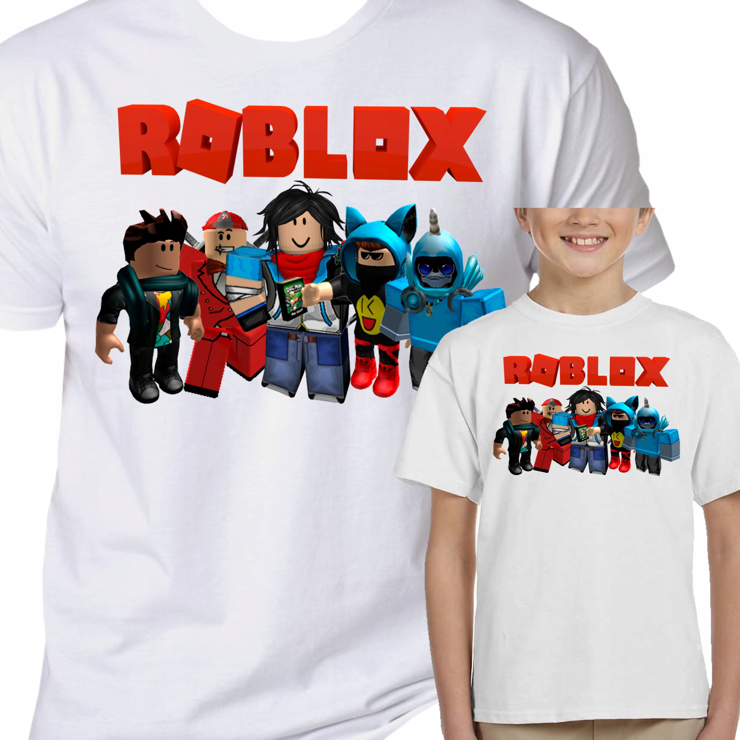 

3095 Koszulka Dziecięca Roblox Ekipa Gra Fnaf 128