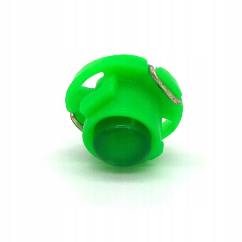 

T4.7 żarówka Led cob 12V Zielona mocna