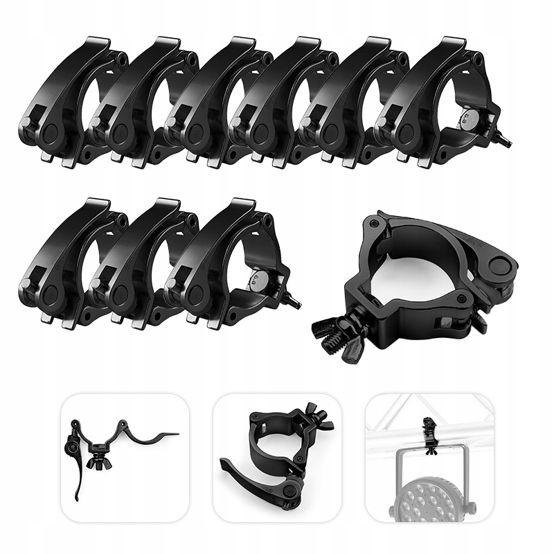 10x Držák spona pro vazníky trubek 48- 51mm do 100kg