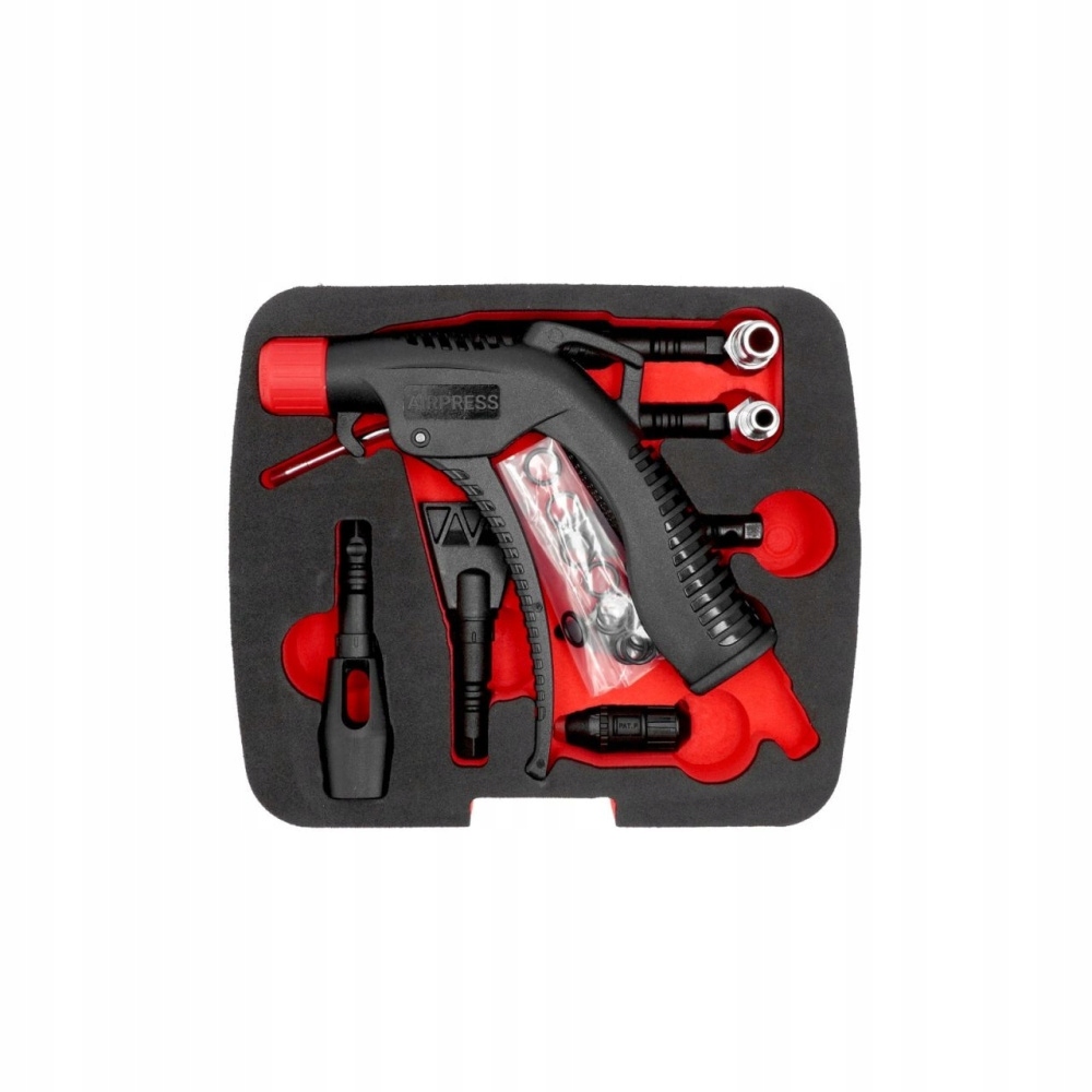 Airpress Pistolet do przedmuchiwania 7 dysz zestaw Marka Airpress