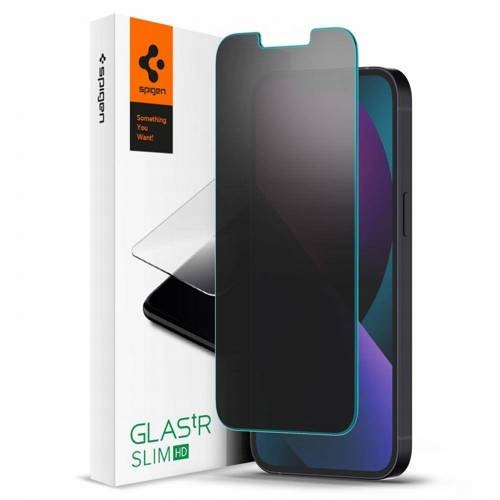 Szkło Hartowane Spigen Apple iPhone 13 13 Pro Glas.tr Slim Privacy