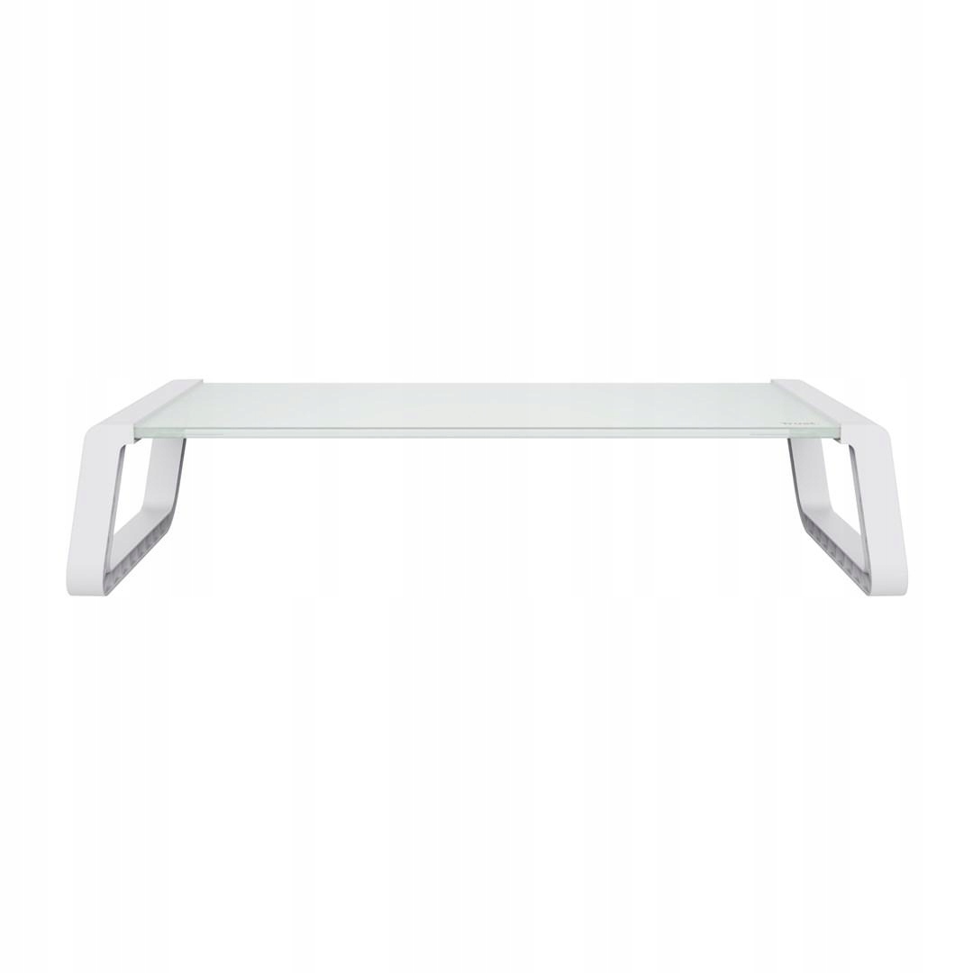 Podstawka pod monitor Trust Monta Glass Monitor Stand Wht 25351