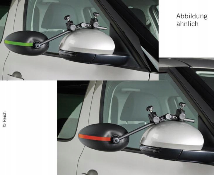 Lusterka do holowania przyczepy REICH Speed Fix 2x Part number 528 2900001