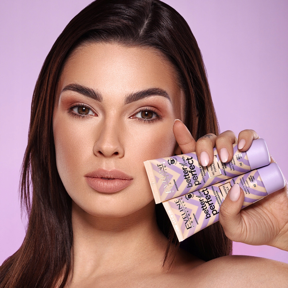 Eveline Cosmetics Better than perfect podkład Nr 0,5 Właściwości nawilżające