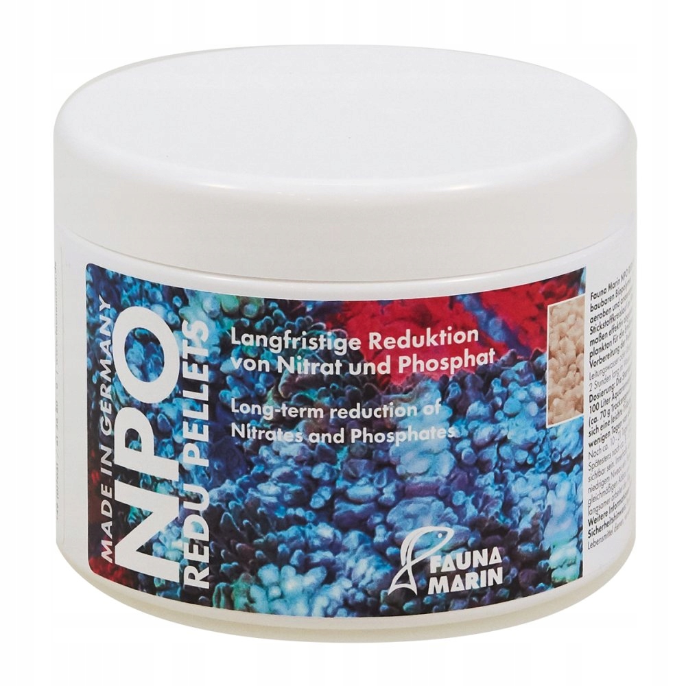 Fauna Marin Npo Redu Pellets 350 g – pelety do mořského akvária