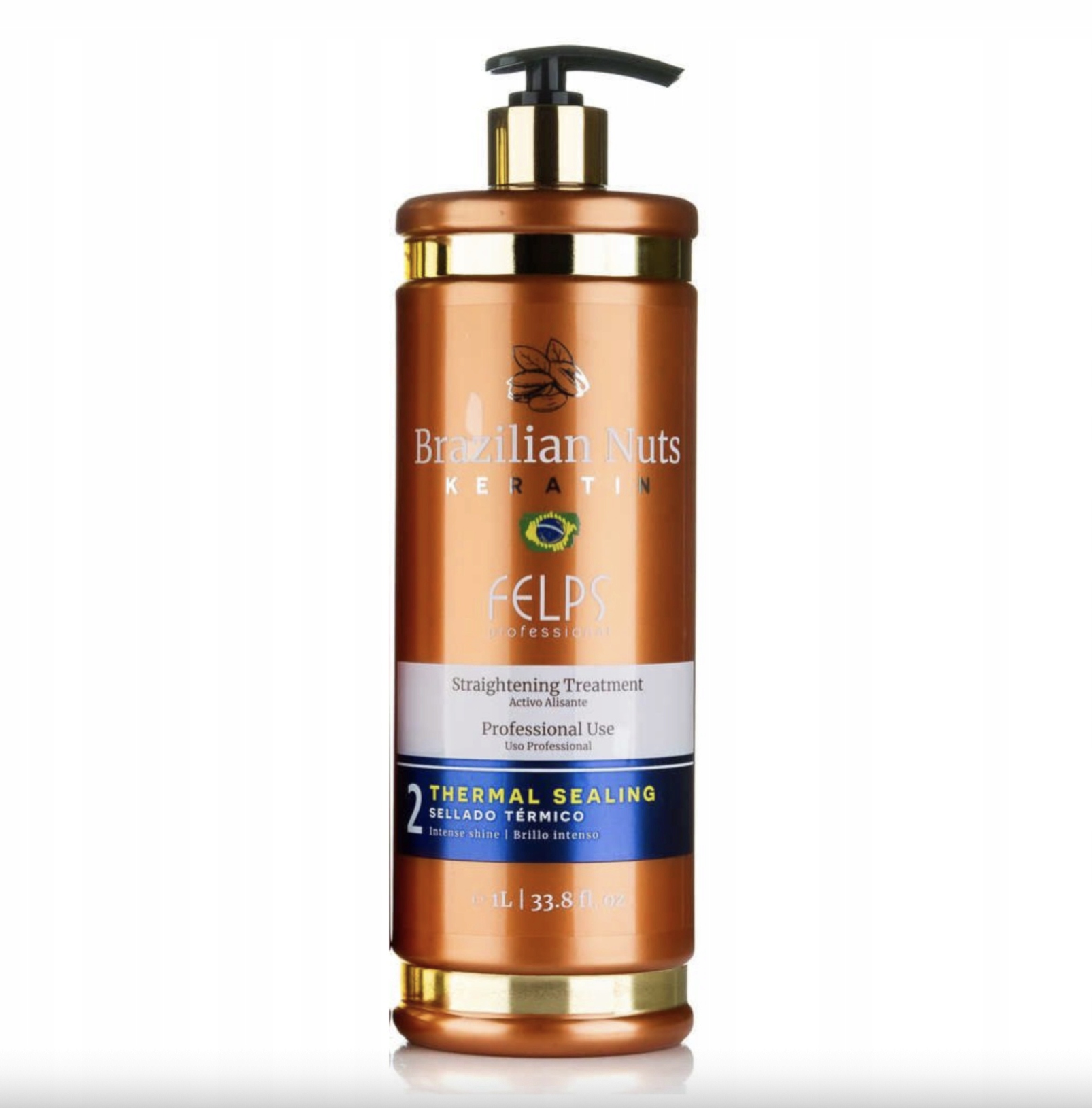 Felps Brazilské Ořechy Keratinový Termou Uzavírací Maska 1000ml