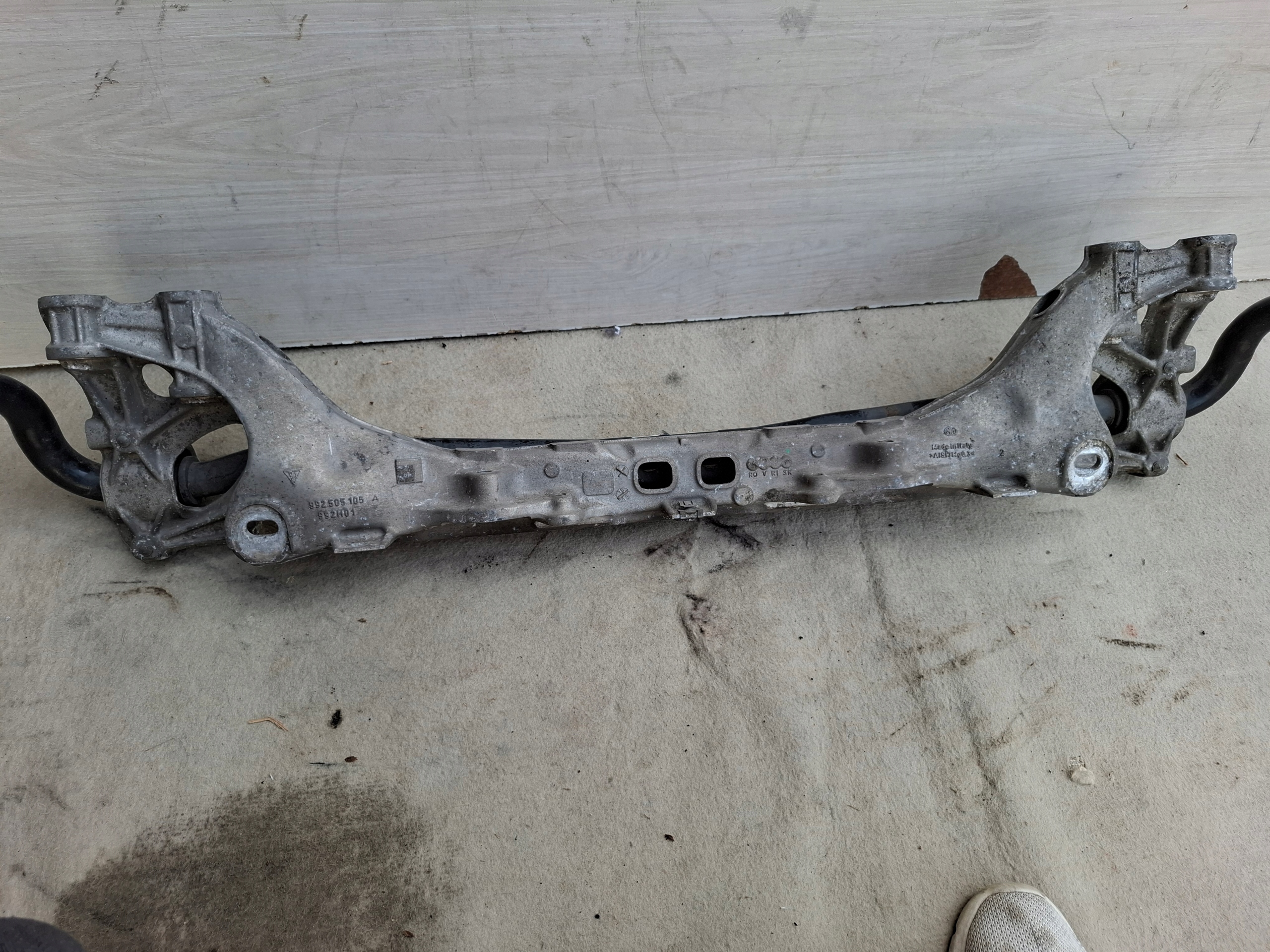 subframe sider SANK TRAWERS rear part PORSCHE CARRERA 911 992