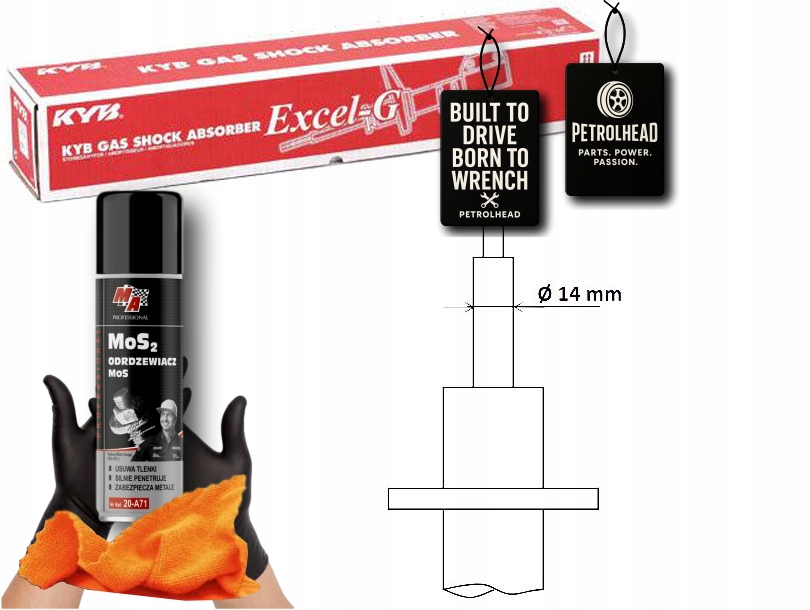 Audi A4 8W2 8WC A5 15> Přední Kyb #Petrolhead Pro+ Kit1