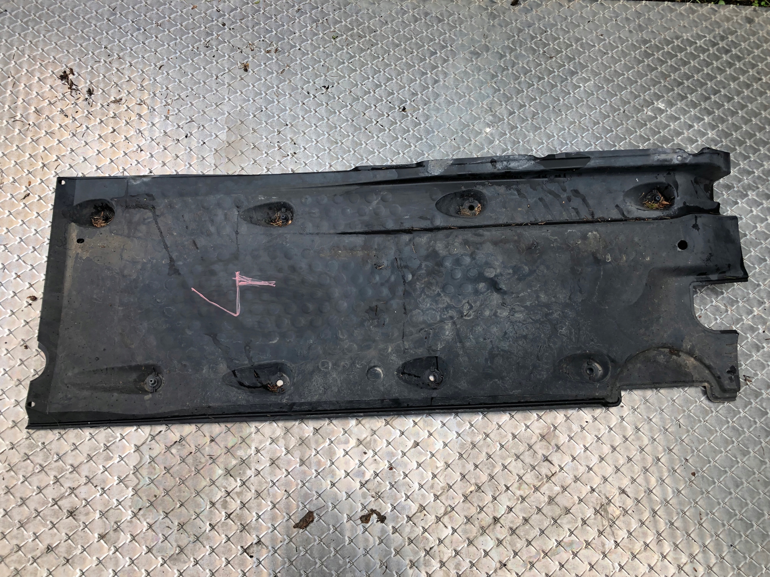 Blende Abdeckung Unterfahrschutz links VW TIGUAN 5N0825201B