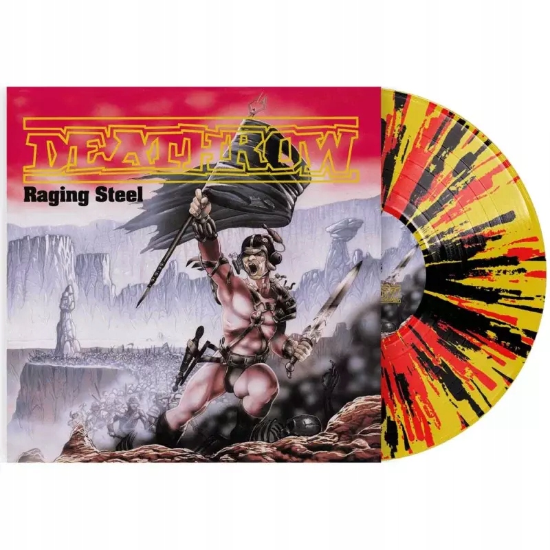 Deathrow Raging Steel thrash metal 2 Lp winyl limit