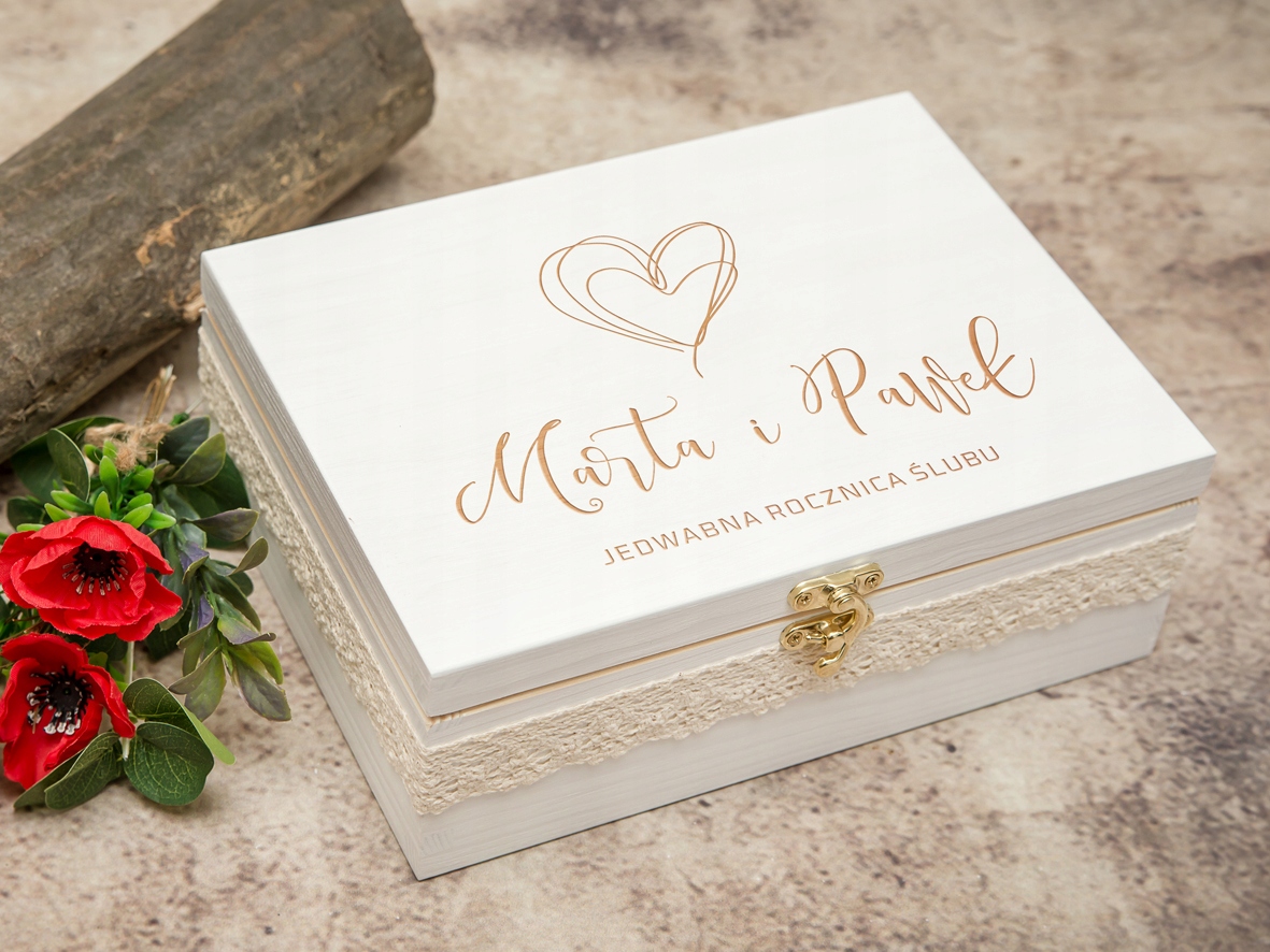 herbaciarka zestaw HERBAT prezent ROCZNICA ŚLUBU JUBILEUSZ grawer imię Marka inna