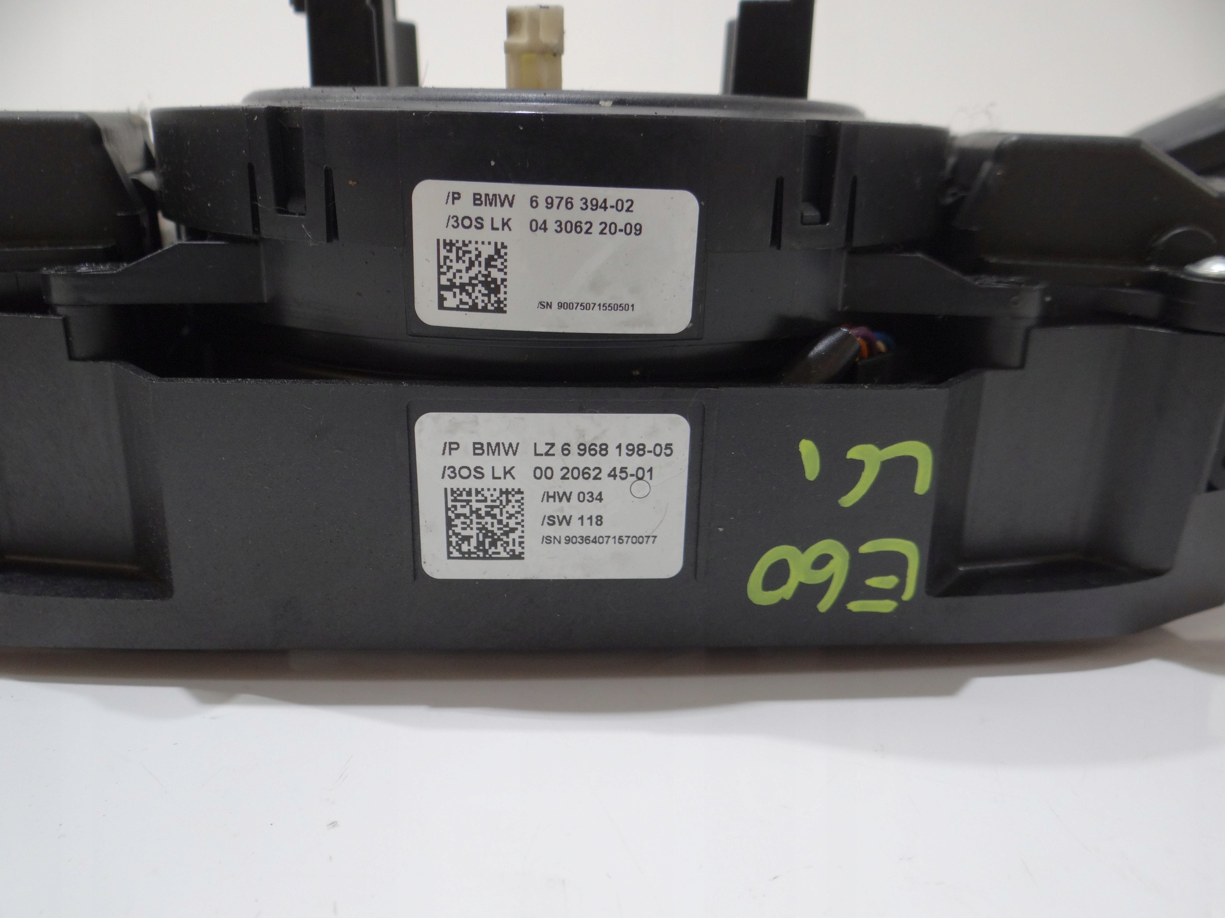 PANEL DEVIO LUCI TERGICRISTALLO TERGI BMW 5 E60 LCI 6976394 (4458896)