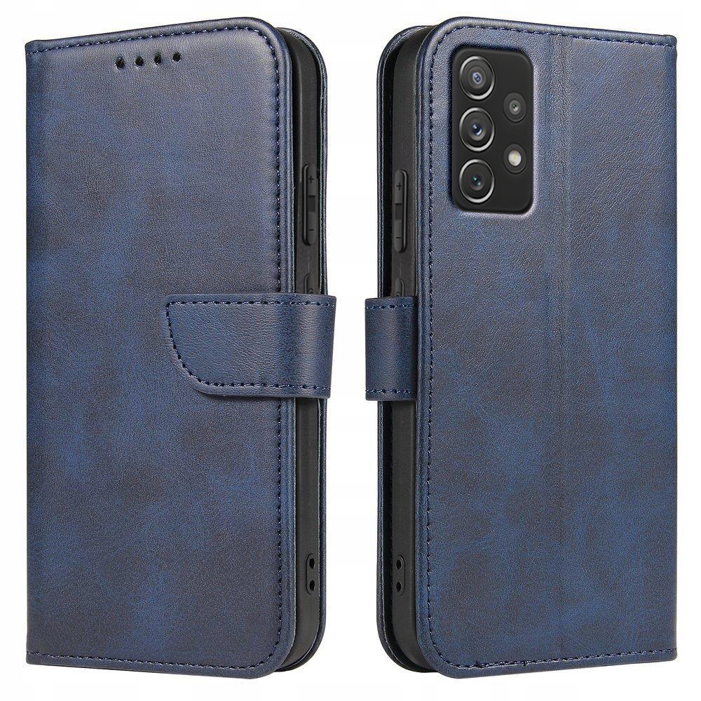 

Etui Skórzane Skin +Szkło do Samsung A52 A52s 5G