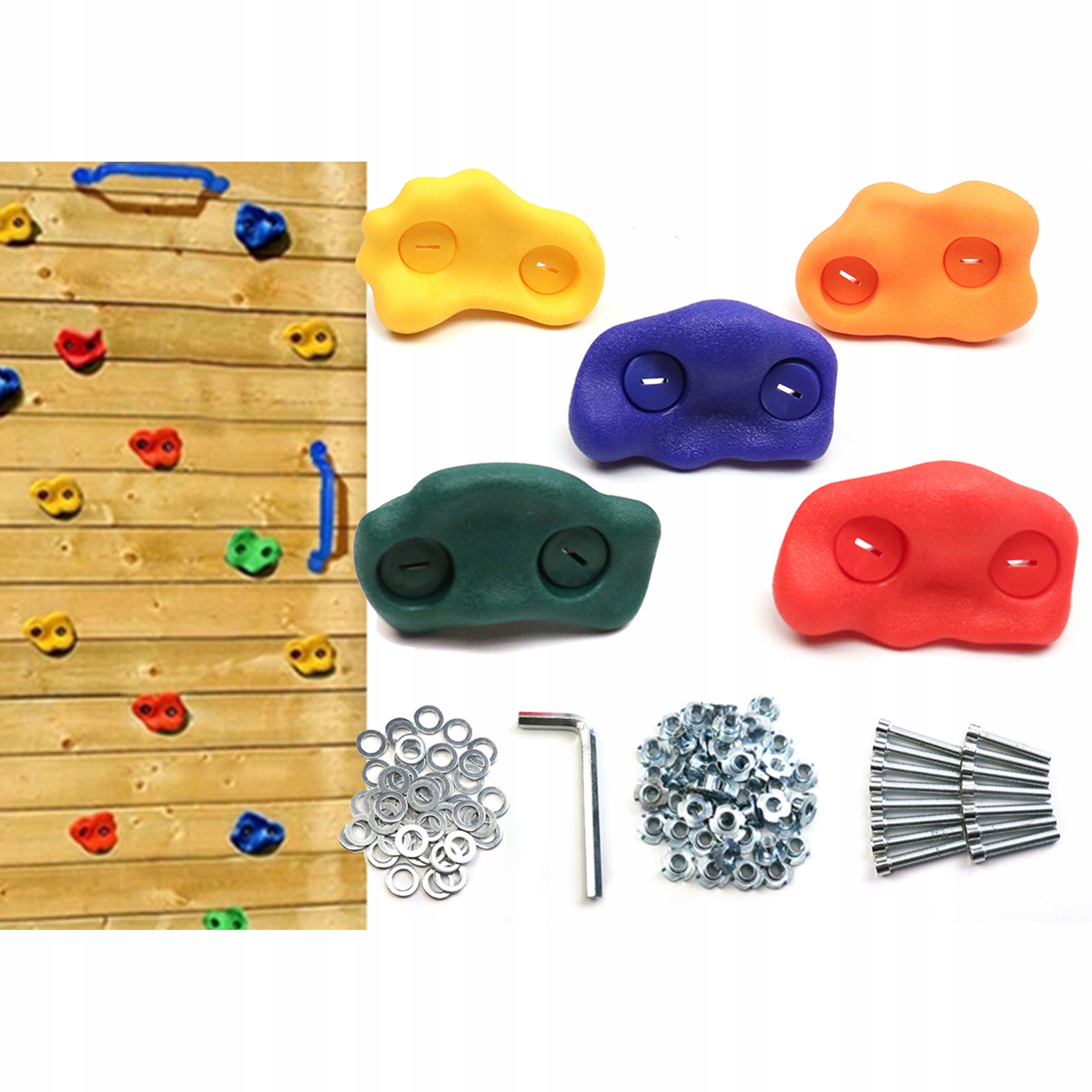 

Uchwyty Kamienie Do Wspinaczki Śruby Zestaw 10 Szt