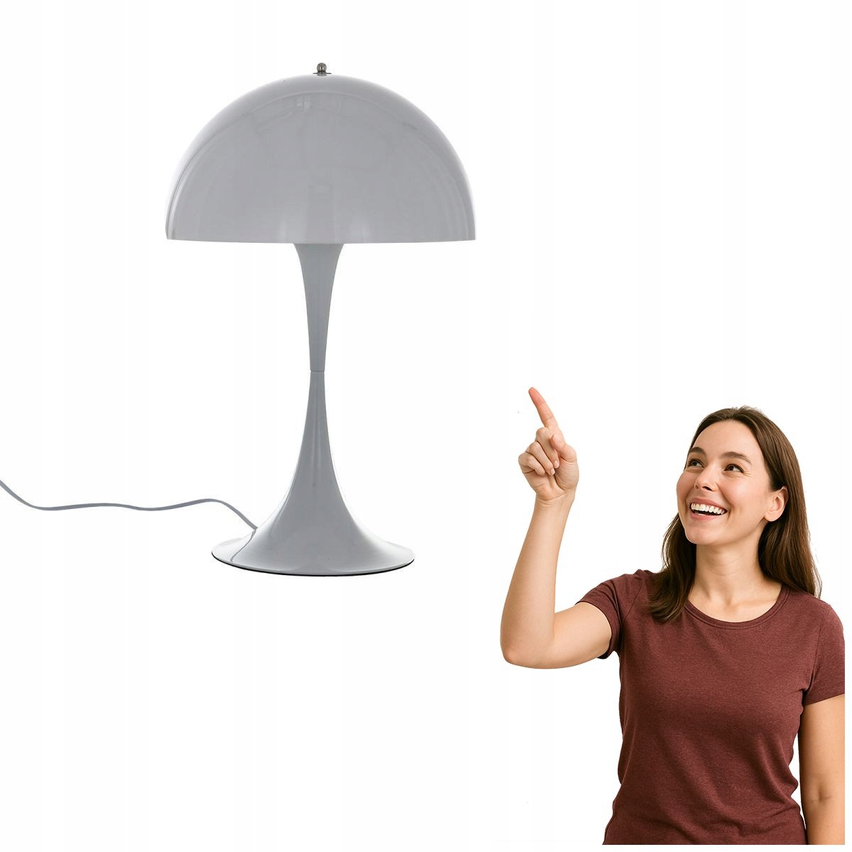 Stolová lampa Sheridan MTE2065/1-WHITE Italux