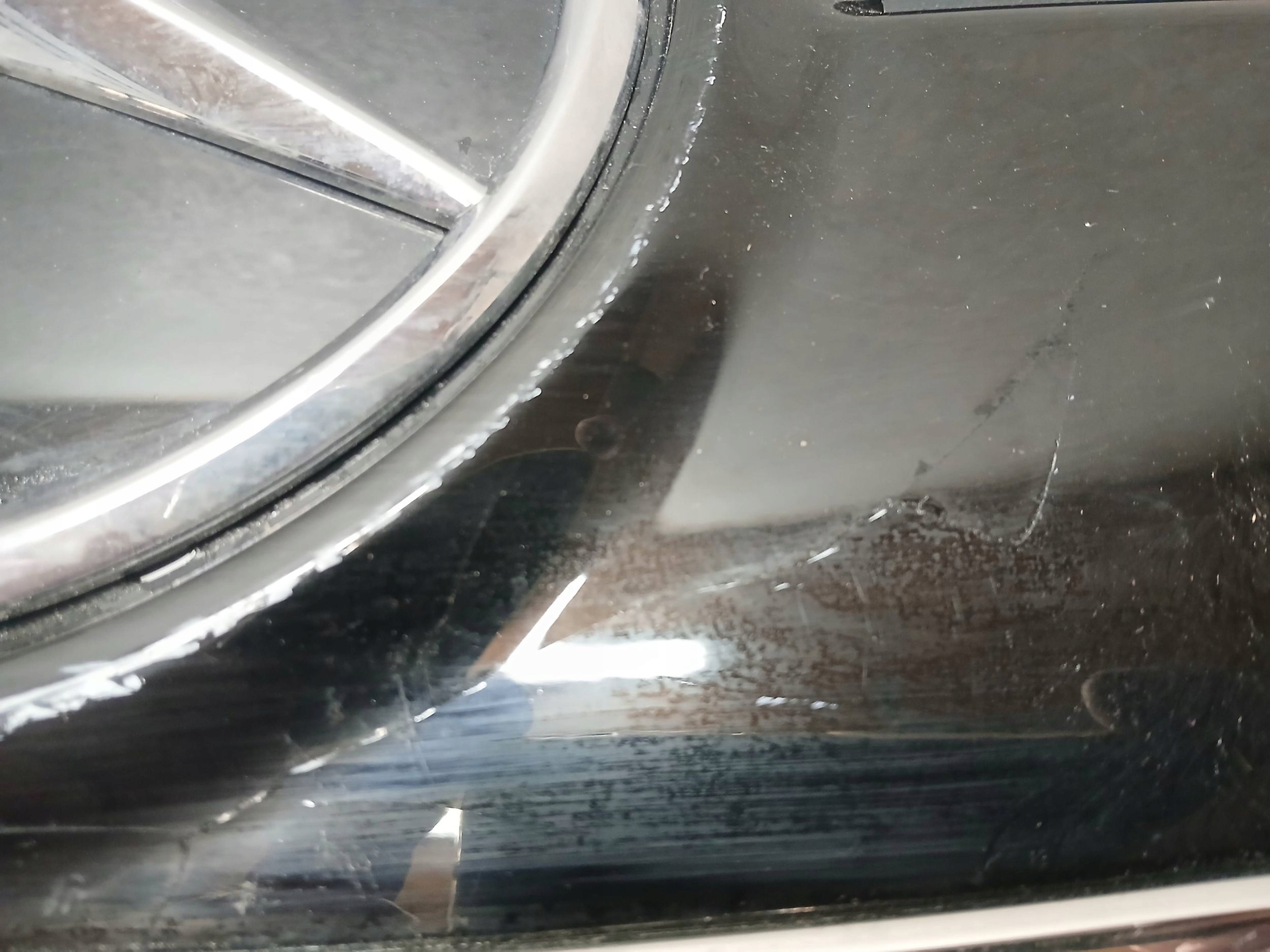 bumper front MERCEDES EQA W243 A243 RADAR LED A00090526016