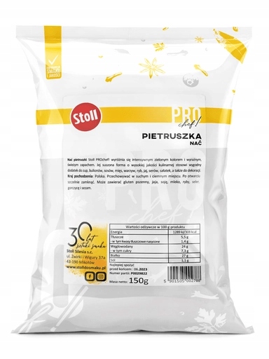 4x Petrželová nať Stoll Pro Chef 100 g