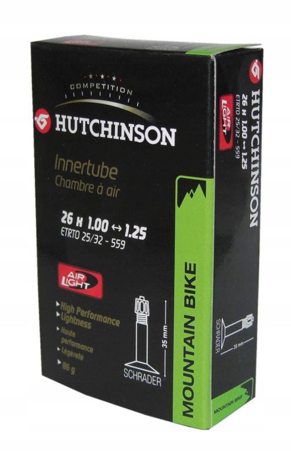 Dętka Hutchinson Air Light 26x1.70-2.10" Presta 48mm 142g